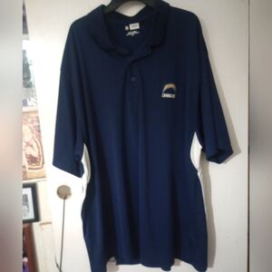 NFL Team Apparel Official Charger Golf Style men's Shirt 2XL